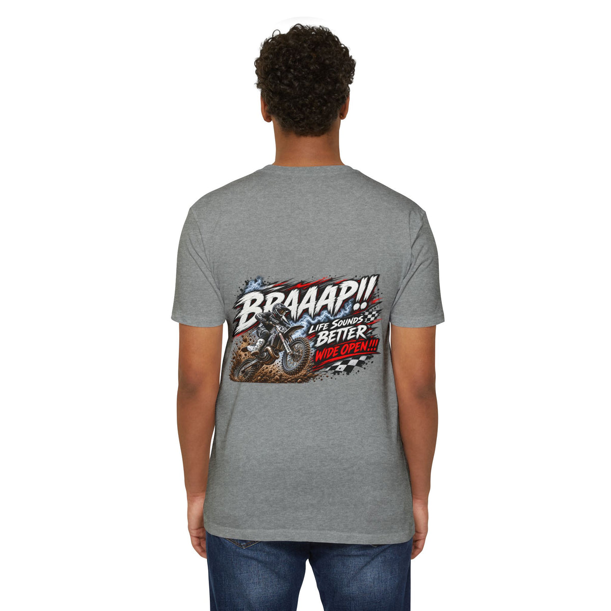 BRAAAP Dirt Bike Shirt | Braap Life Motocross Tee | Vintage MX Racing Shirt | Trackside Legends