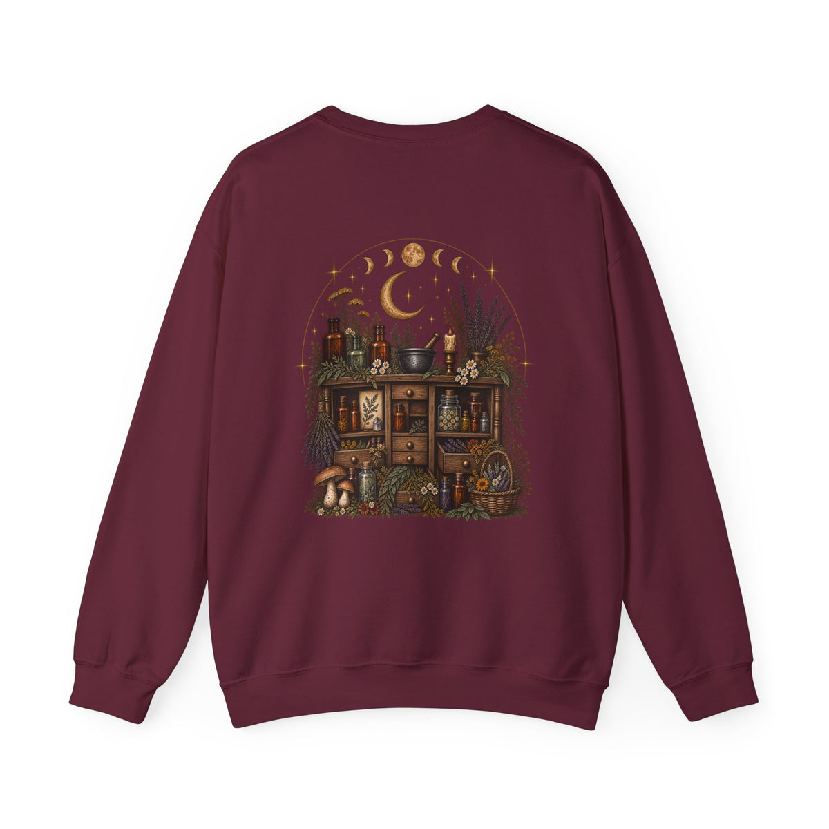 Kitchen Witch Celestial Apothecary Crewneck Sweatshirt