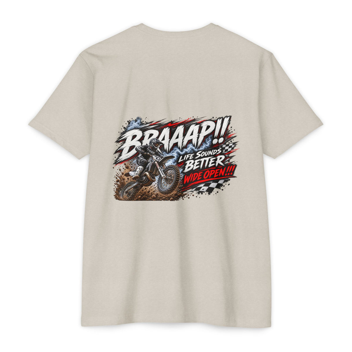 BRAAAP Dirt Bike Shirt | Braap Life Motocross Tee | Vintage MX Racing Shirt | Trackside Legends