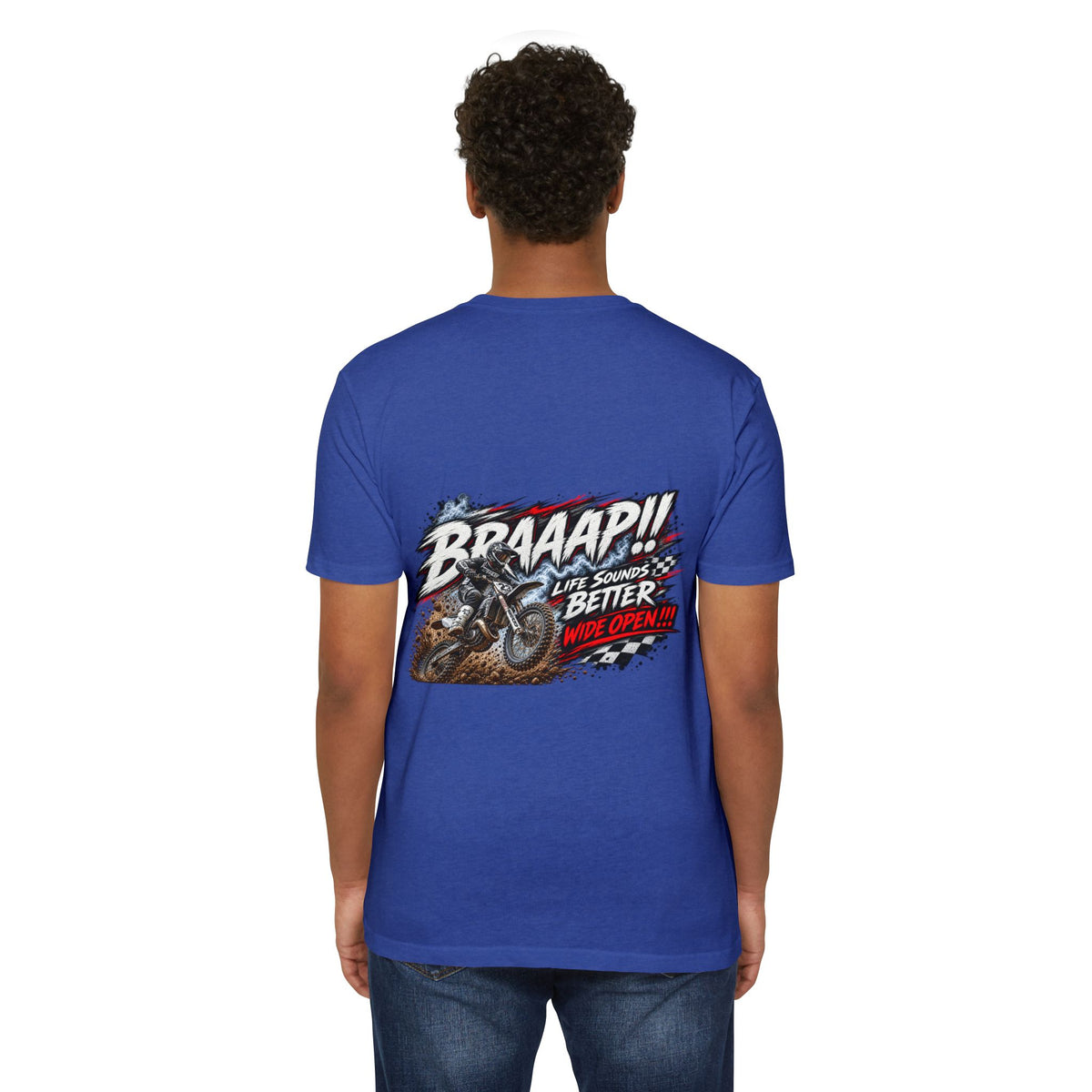 BRAAAP Dirt Bike Shirt | Braap Life Motocross Tee | Vintage MX Racing Shirt | Trackside Legends