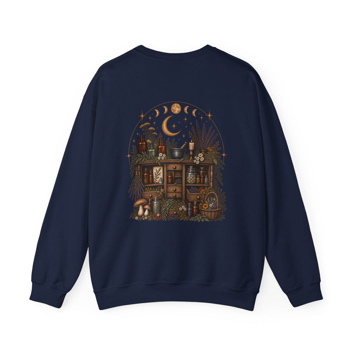 Kitchen Witch Celestial Apothecary Crewneck Sweatshirt