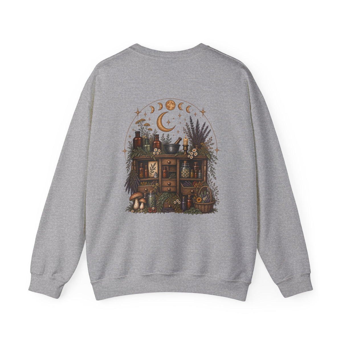 Kitchen Witch Celestial Apothecary Crewneck Sweatshirt