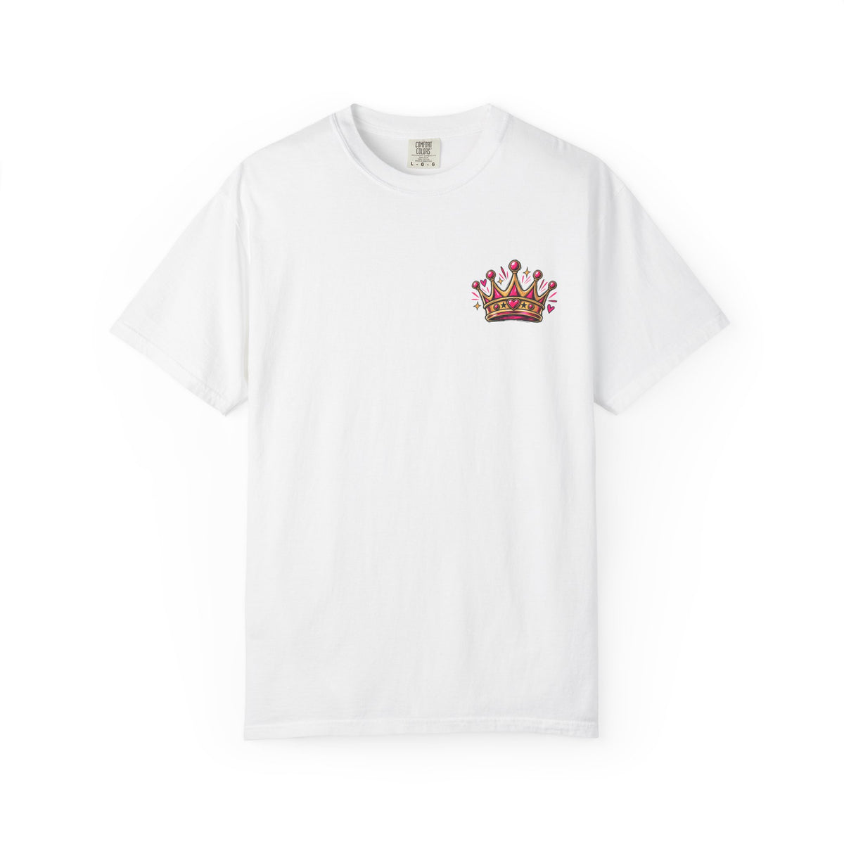Delulu Is the Solulu crown graphic T-Shirt | Retro pink | Manifestation Apparel