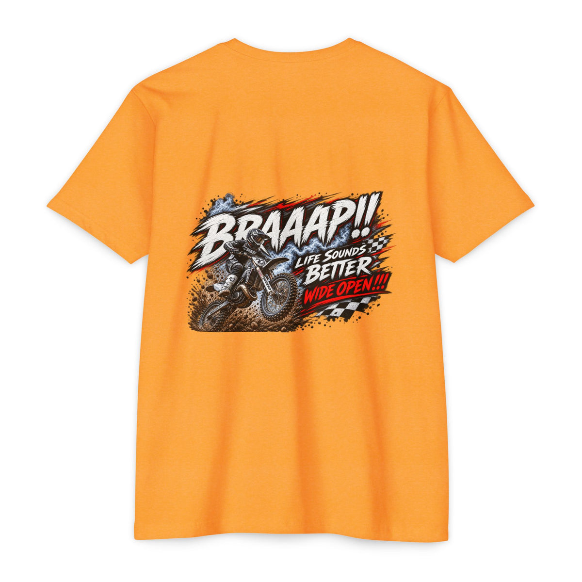BRAAAP Dirt Bike Shirt | Braap Life Motocross Tee | Vintage MX Racing Shirt | Trackside Legends