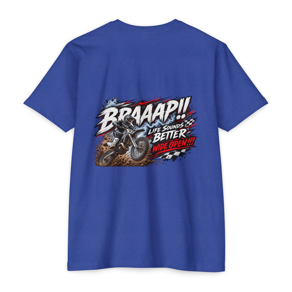 BRAAAP Dirt Bike Shirt | Braap Life Motocross Tee | Vintage MX Racing Shirt | Trackside Legends