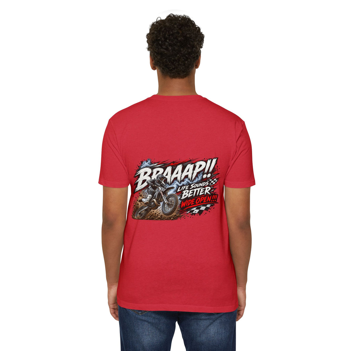 BRAAAP Dirt Bike Shirt | Braap Life Motocross Tee | Vintage MX Racing Shirt | Trackside Legends