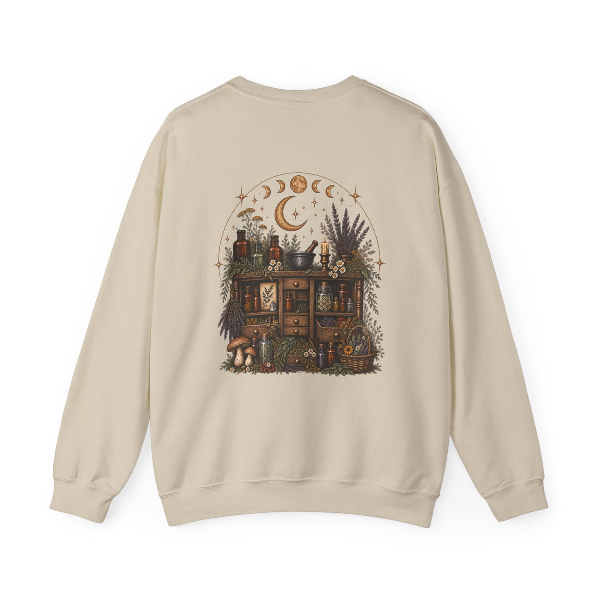 Kitchen Witch Celestial Apothecary Crewneck Sweatshirt