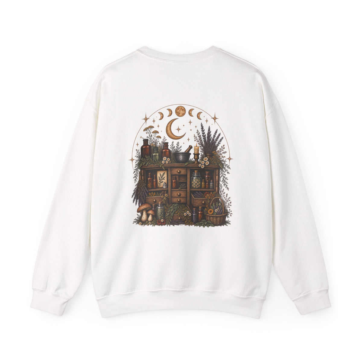 Kitchen Witch Celestial Apothecary Crewneck Sweatshirt