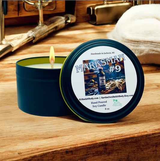 Marksman #9 - Soy Wax Candle