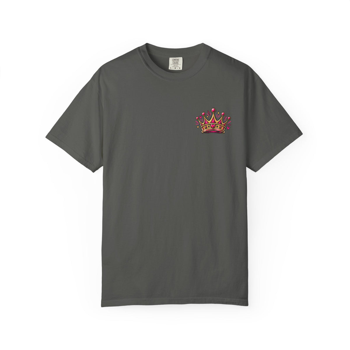 Delulu Is the Solulu crown graphic T-Shirt | Retro pink | Manifestation Apparel