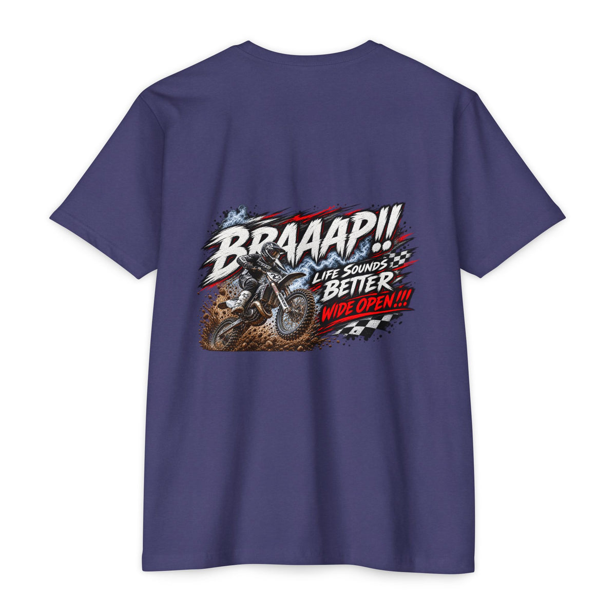 BRAAAP Dirt Bike Shirt | Braap Life Motocross Tee | Vintage MX Racing Shirt | Trackside Legends
