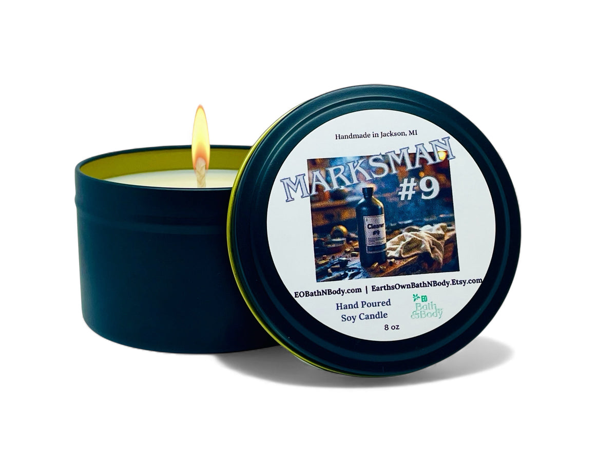 Marksman #9 - Soy Wax Candle