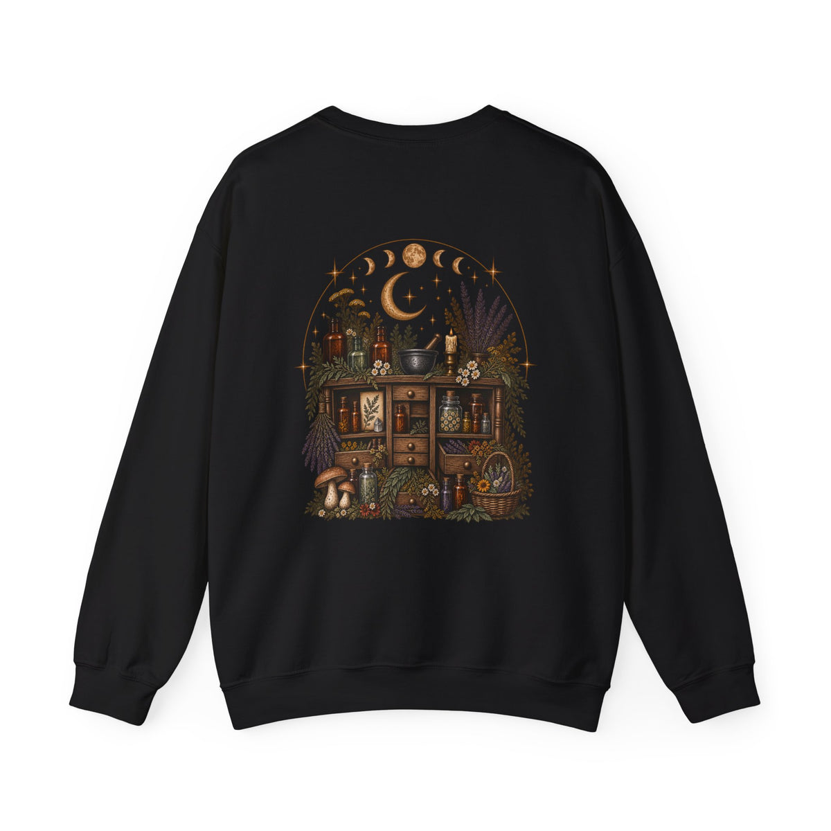Kitchen Witch Celestial Apothecary Crewneck Sweatshirt