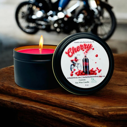 Cherry Bike Gloss Scent Dupe - Soy Wax Candle