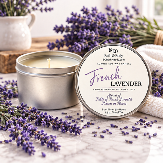 French Lavender Luxury Soy Candle