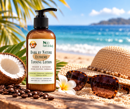 Dark by Nature Indoor + Outdoor Tanning Lotion (As Seen At Red Carpet Celebrity Event) - 8 oz