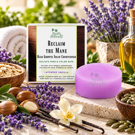 Reclaim the Mane™ Lavender Vanilla Hair Growth Conditioner Bar