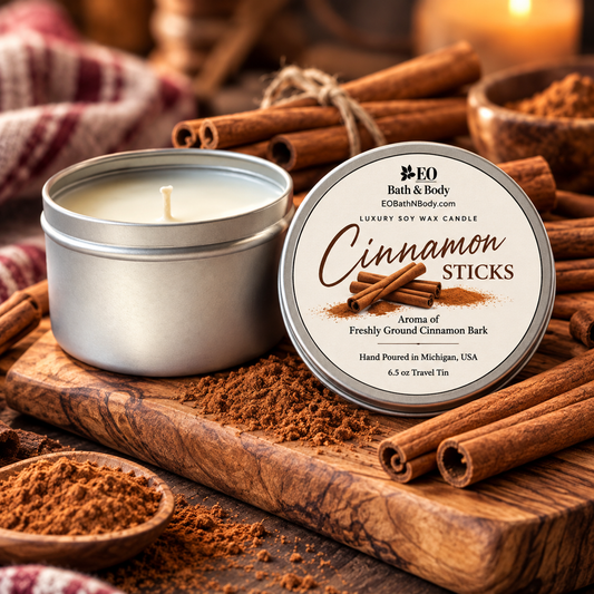 Cinnamon Sticks Luxury Soy Candle