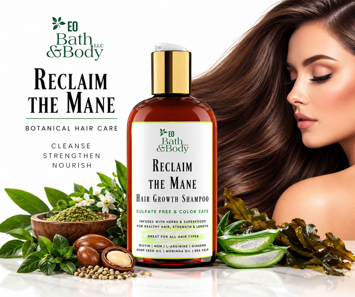 Reclaim the Mane™ | Botanical Strength Hair Growth Shampoo | Professionally Formulated